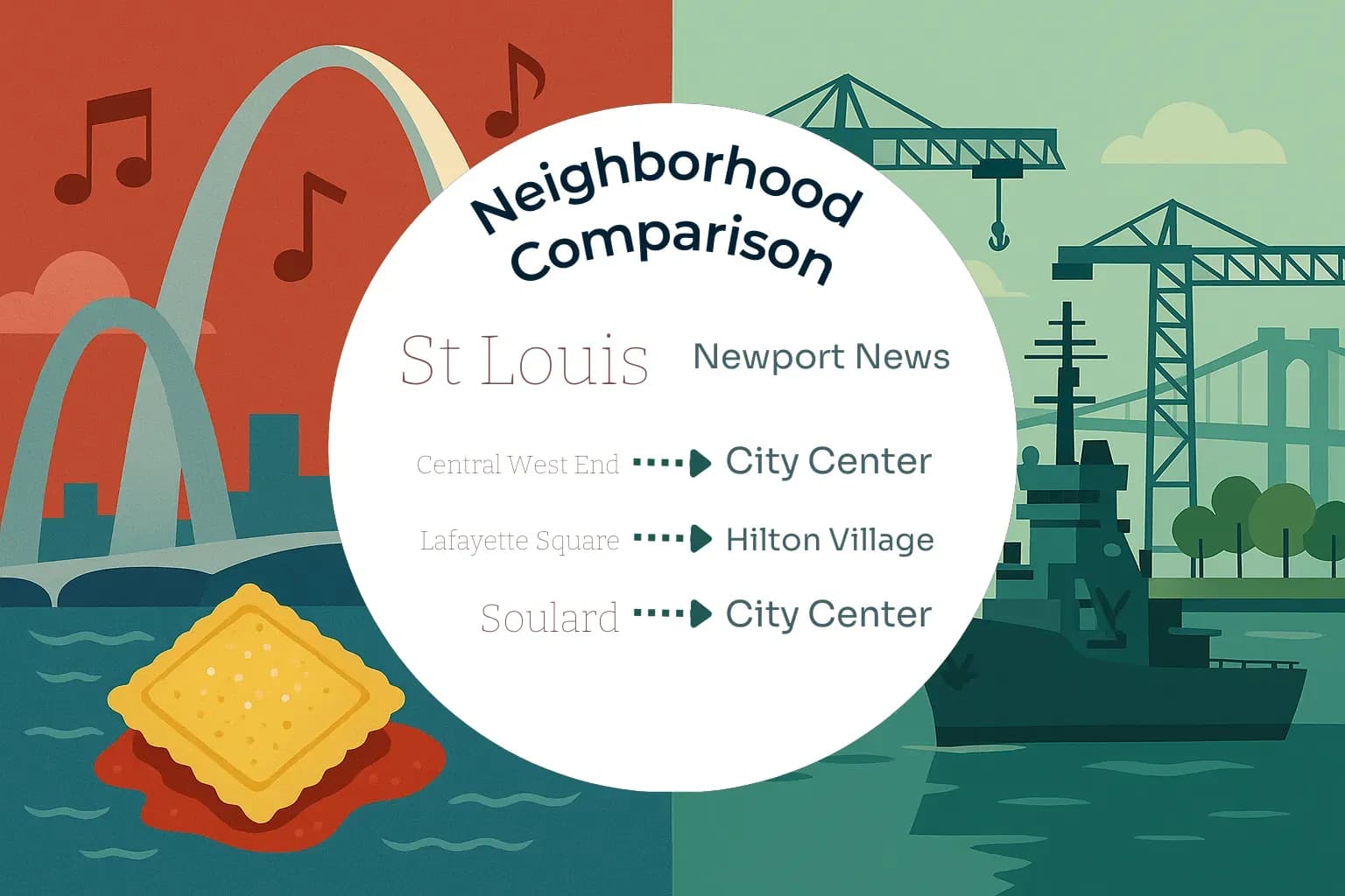 St. Louis vs Newport News Neighborhood Comparison
