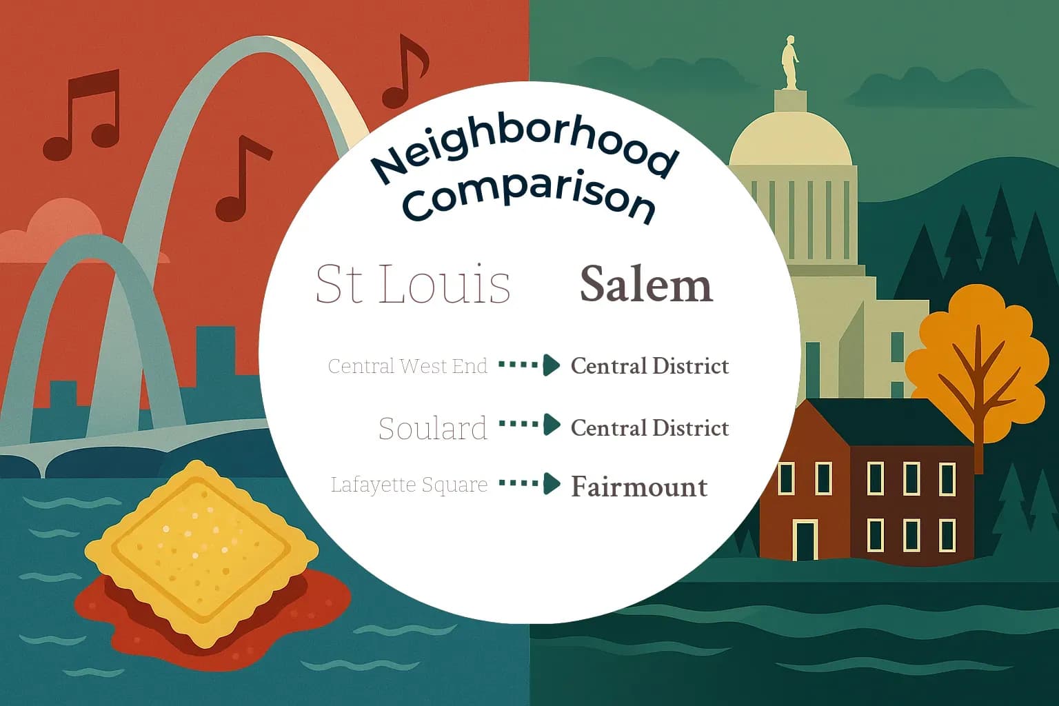 St. Louis vs Salem Neighborhood Comparison