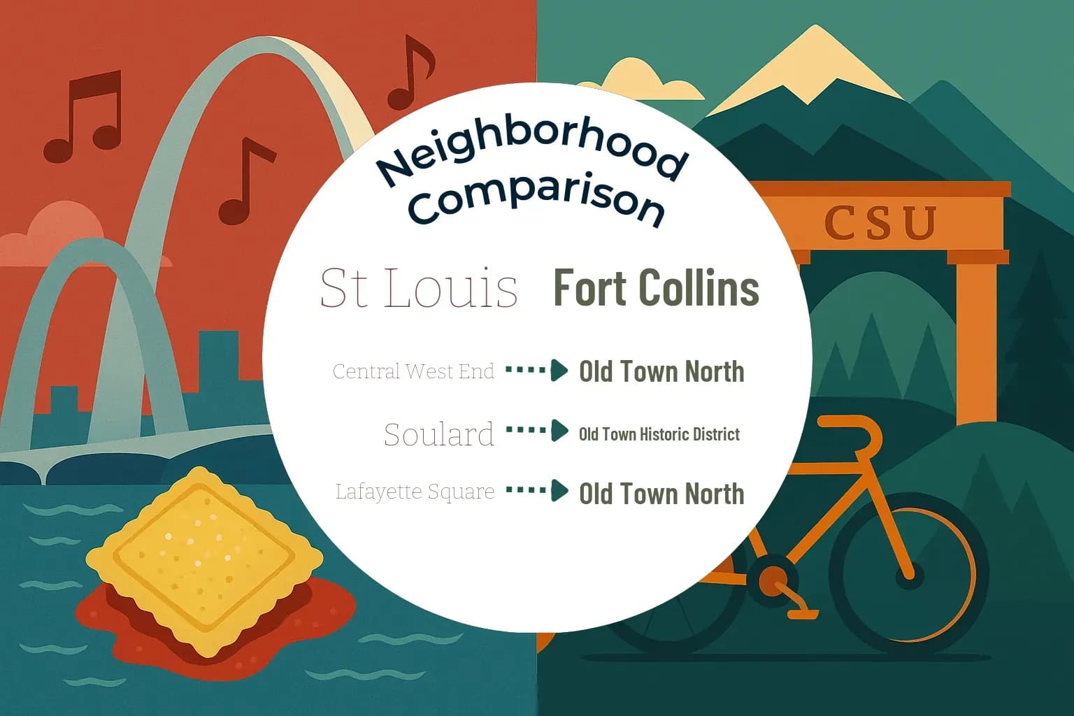 St. Louis vs Fort Collins Neighborhood Comparison