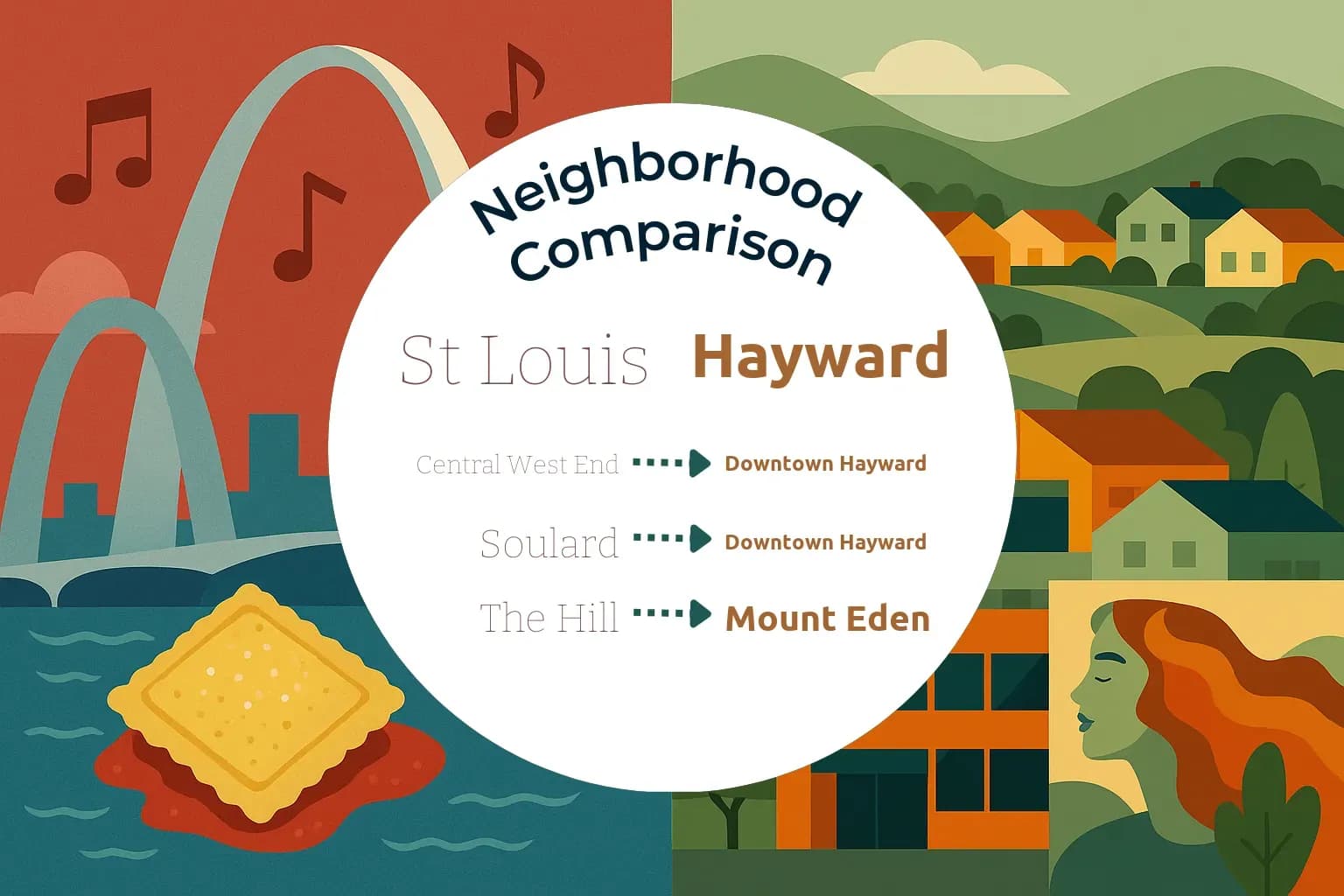 St. Louis vs Hayward Neighborhood Comparison