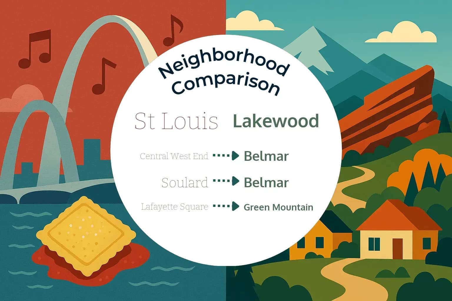 St. Louis vs Lakewood Neighborhood Comparison
