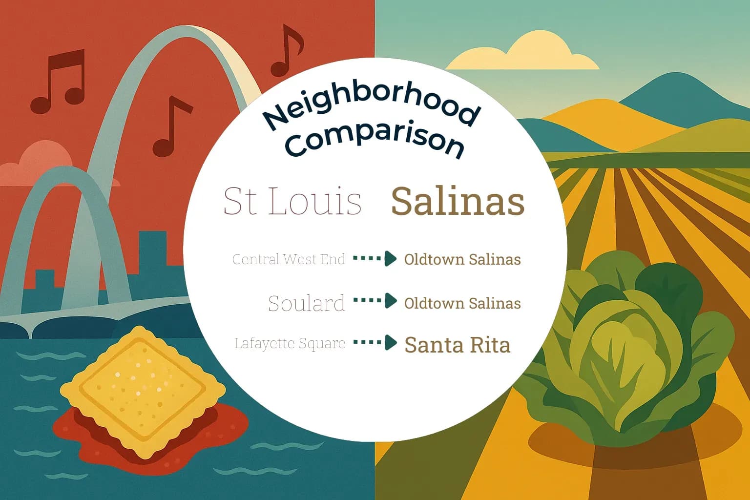 St. Louis vs Salinas Neighborhood Comparison
