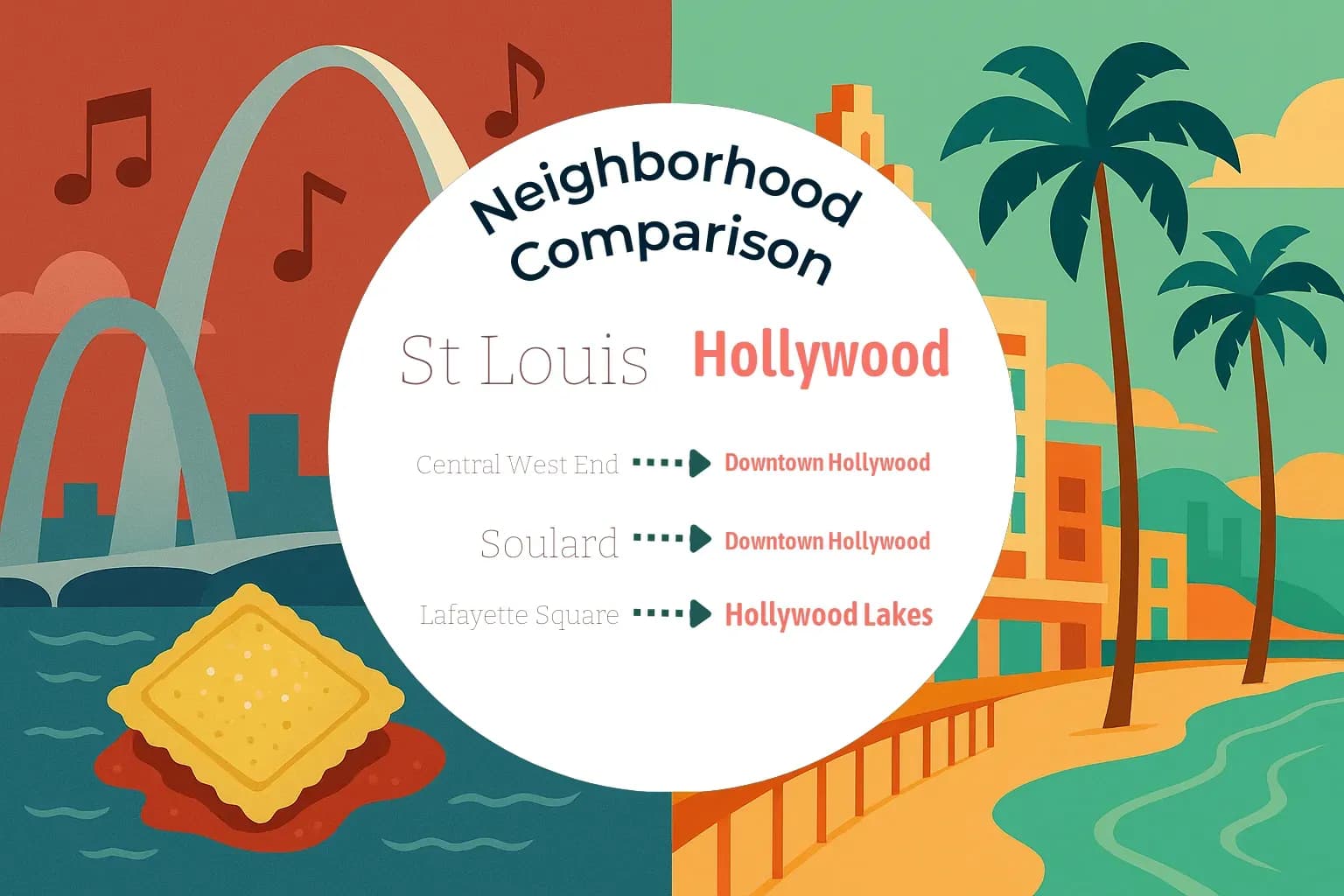 St. Louis vs Hollywood Neighborhood Comparison