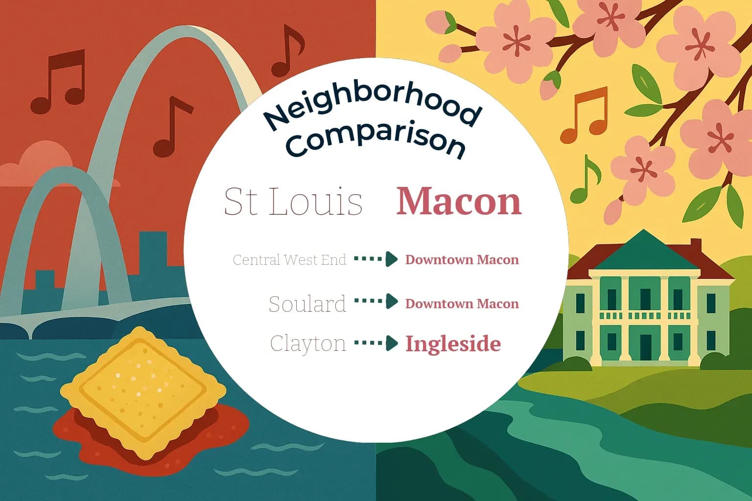 St. Louis vs Macon Neighborhood Comparison