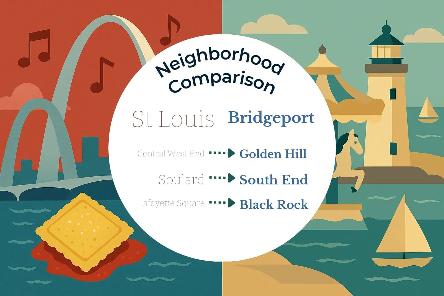 St. Louis vs Bridgeport Neighborhood Comparison