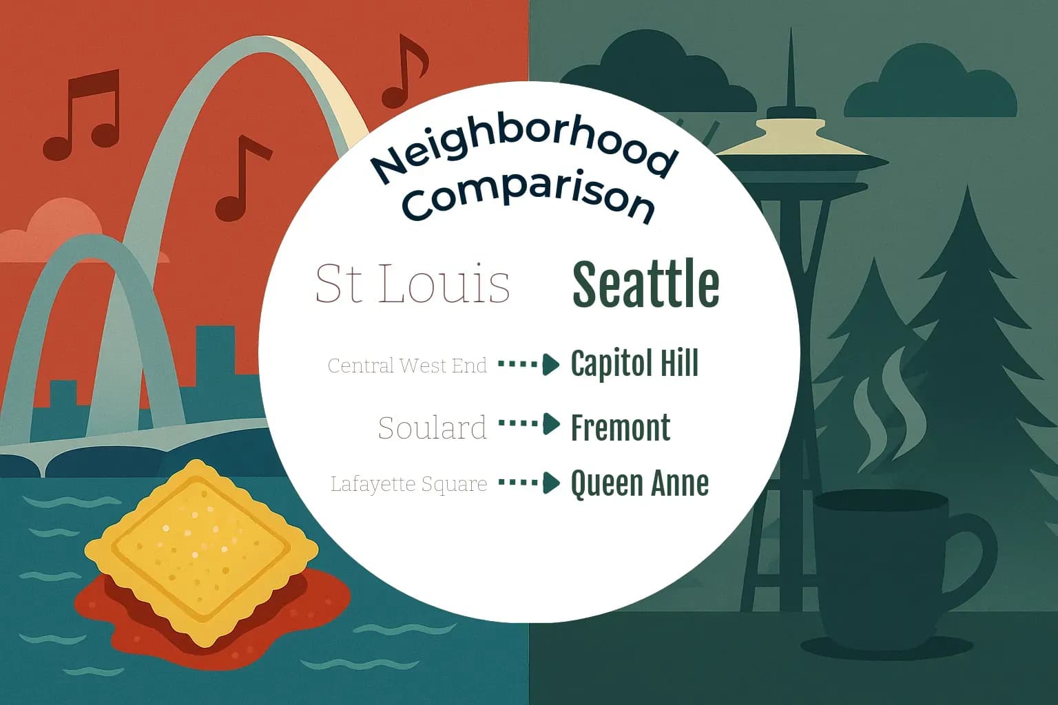 St. Louis vs Seattle Neighborhood Comparison