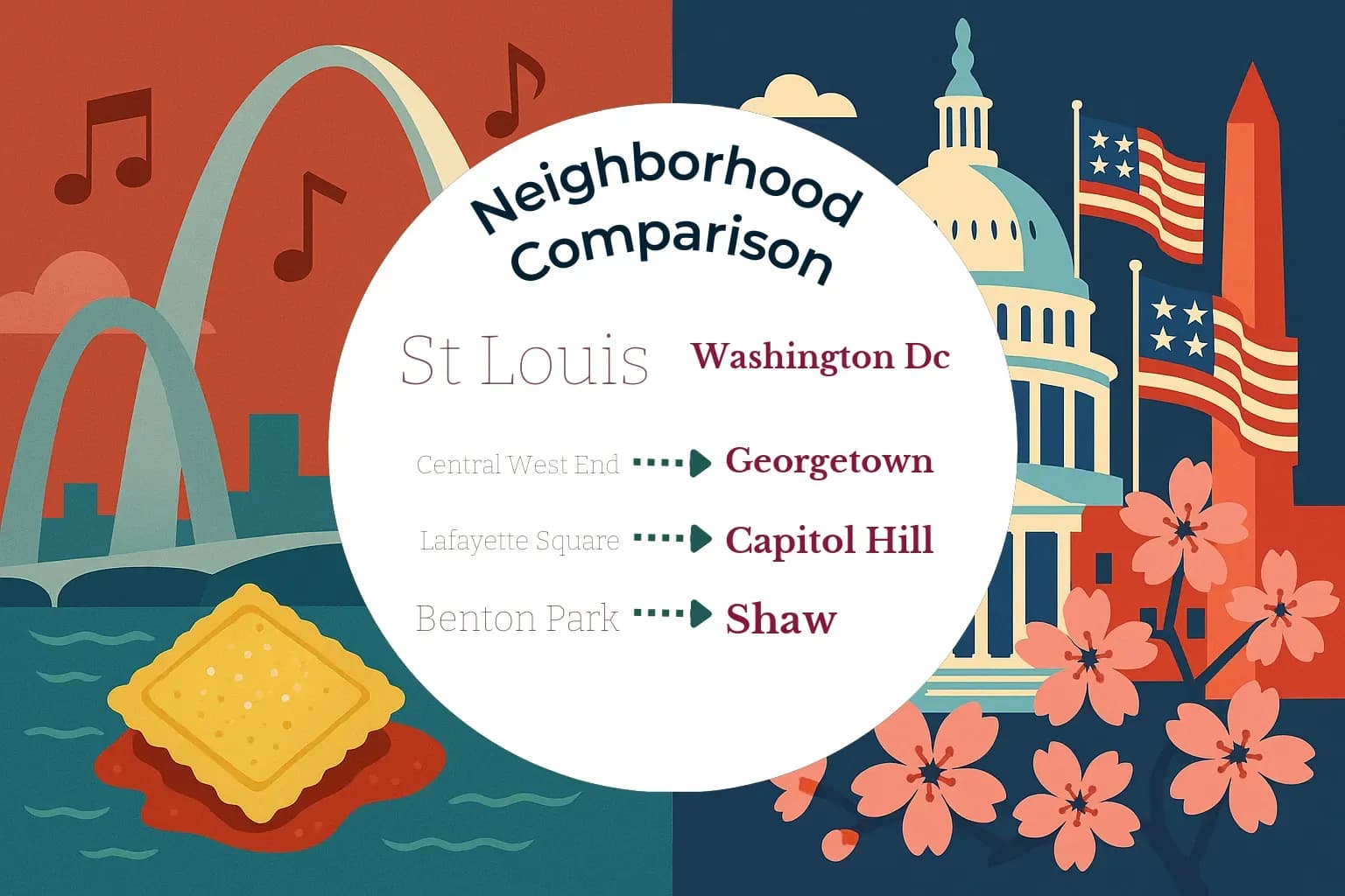 St. Louis vs Washington DC Neighborhood Comparison