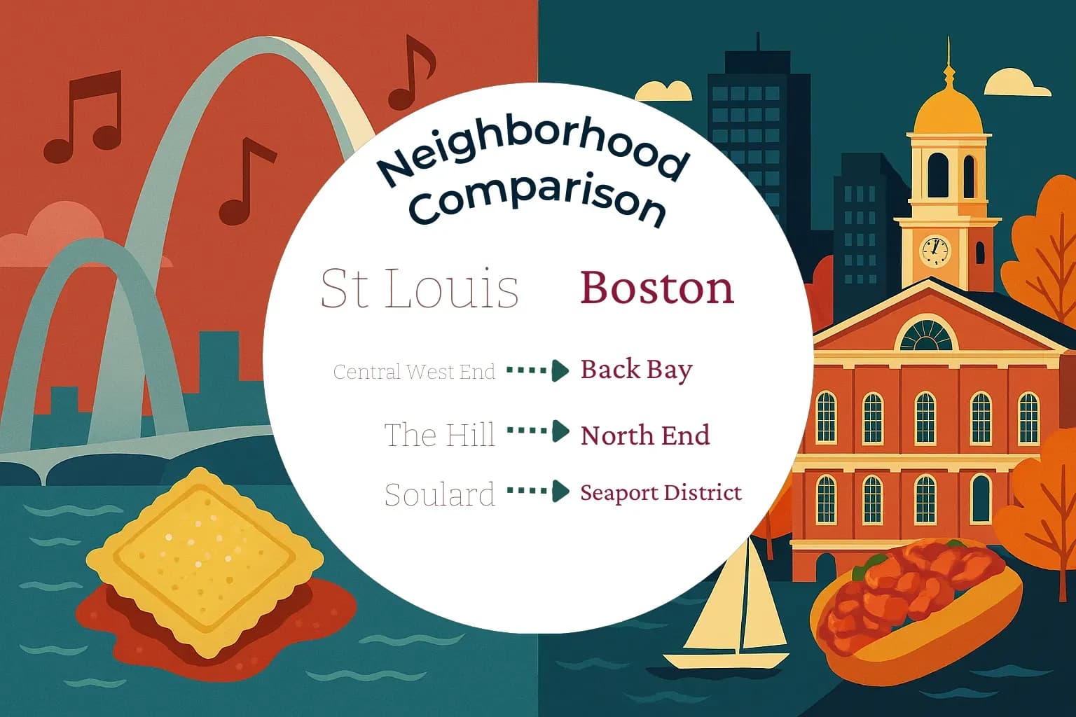St. Louis vs Boston Neighborhood Comparison