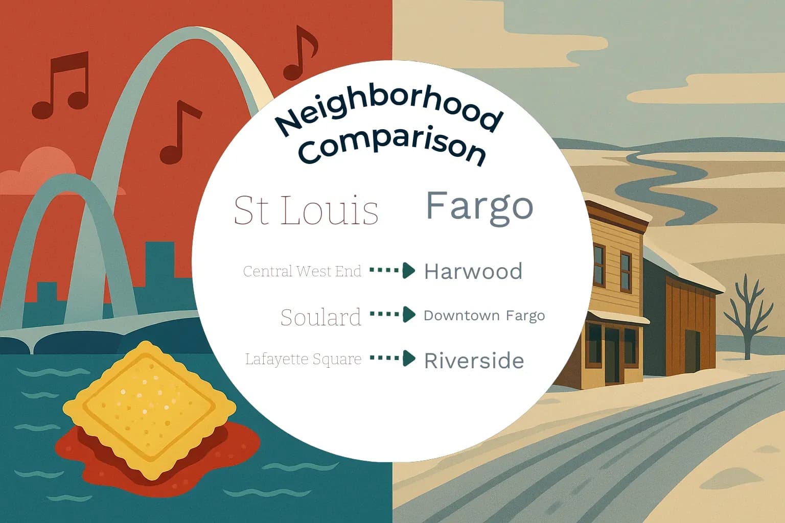 St. Louis vs Fargo Neighborhood Comparison