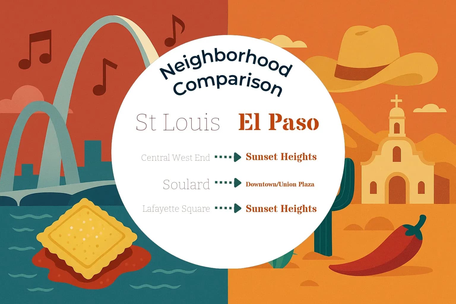 St. Louis vs El Paso Neighborhood Comparison