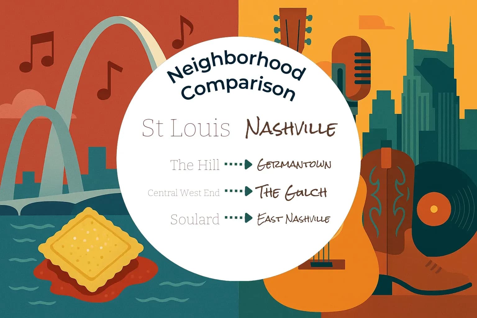 St. Louis vs Nashville Neighborhood Comparison