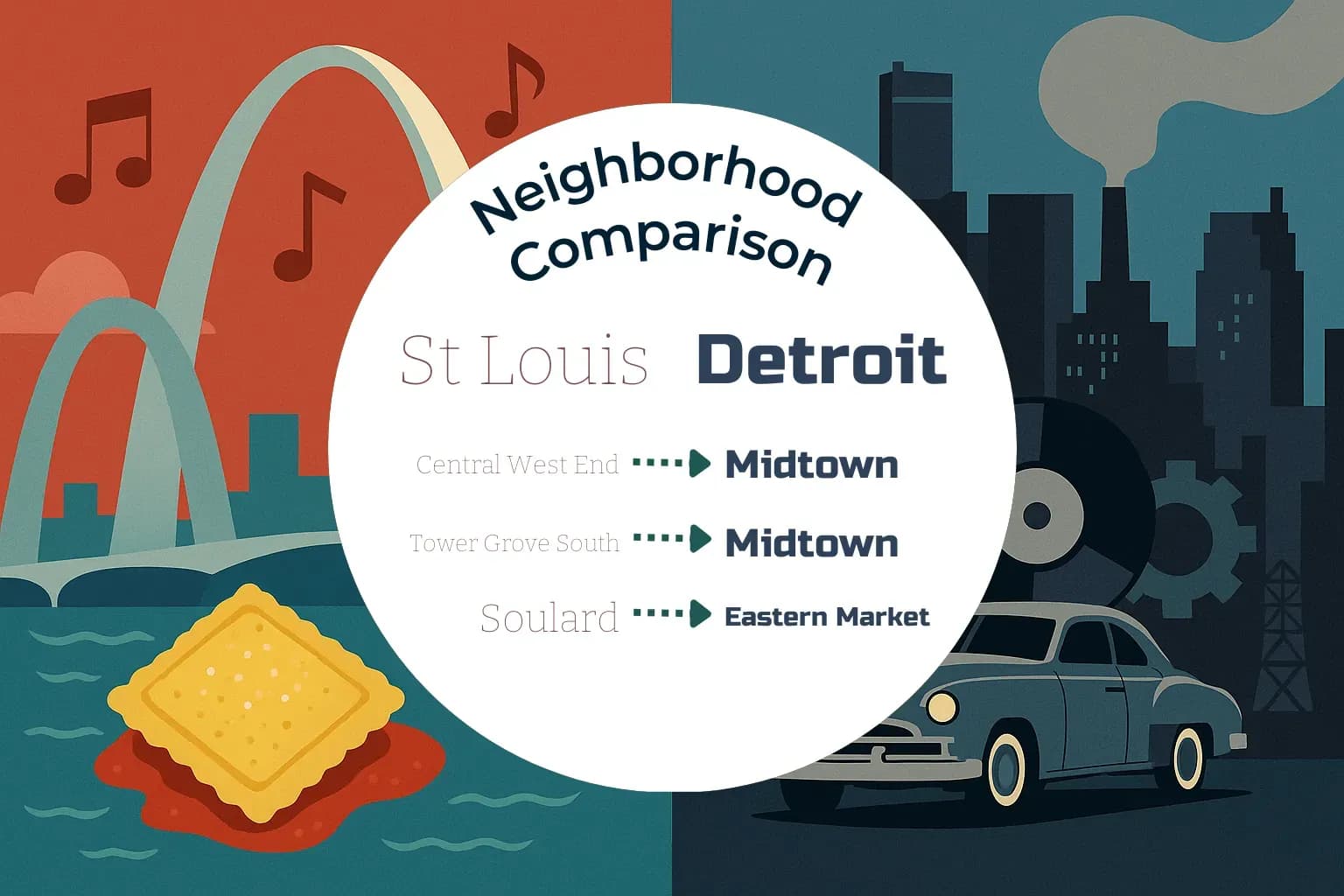 St. Louis vs Detroit Neighborhood Comparison
