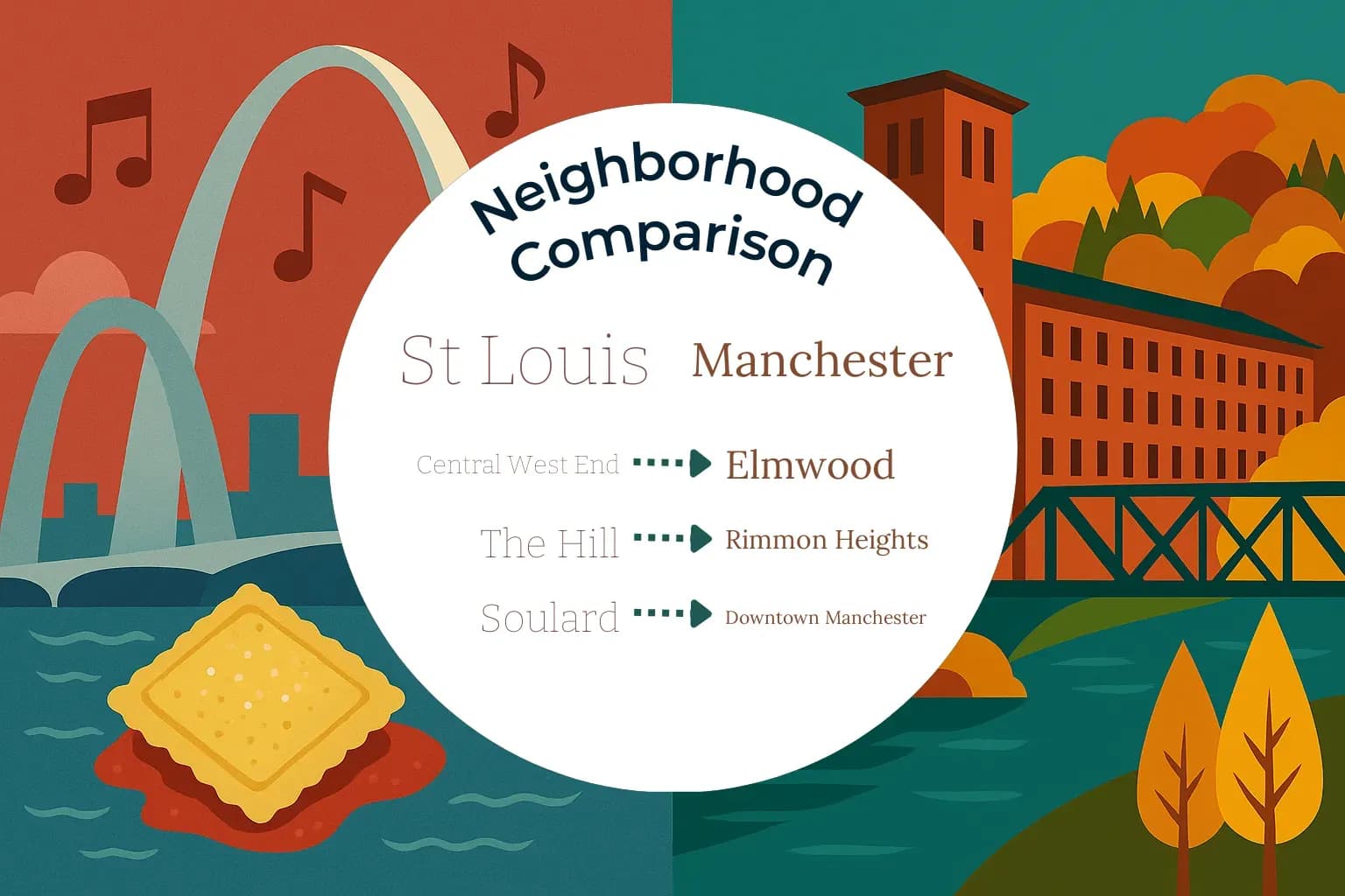 St. Louis vs Manchester Neighborhood Comparison