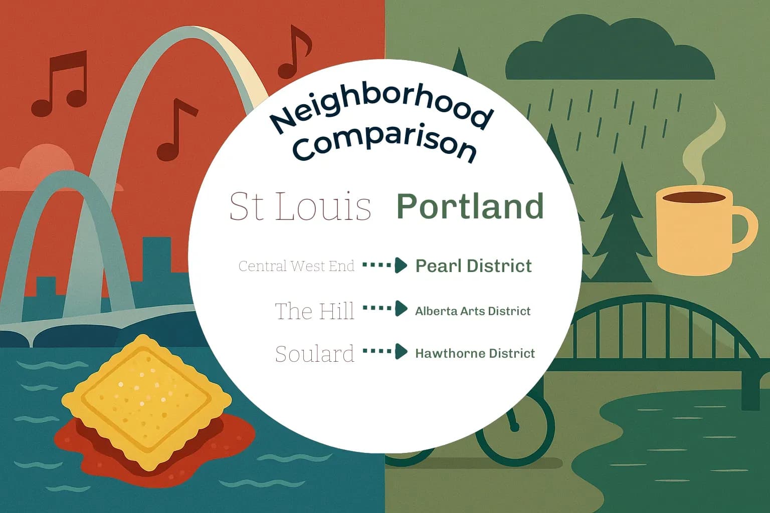 St. Louis vs Portland Neighborhood Comparison