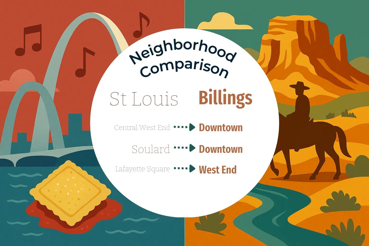 St. Louis vs Billings Neighborhood Comparison