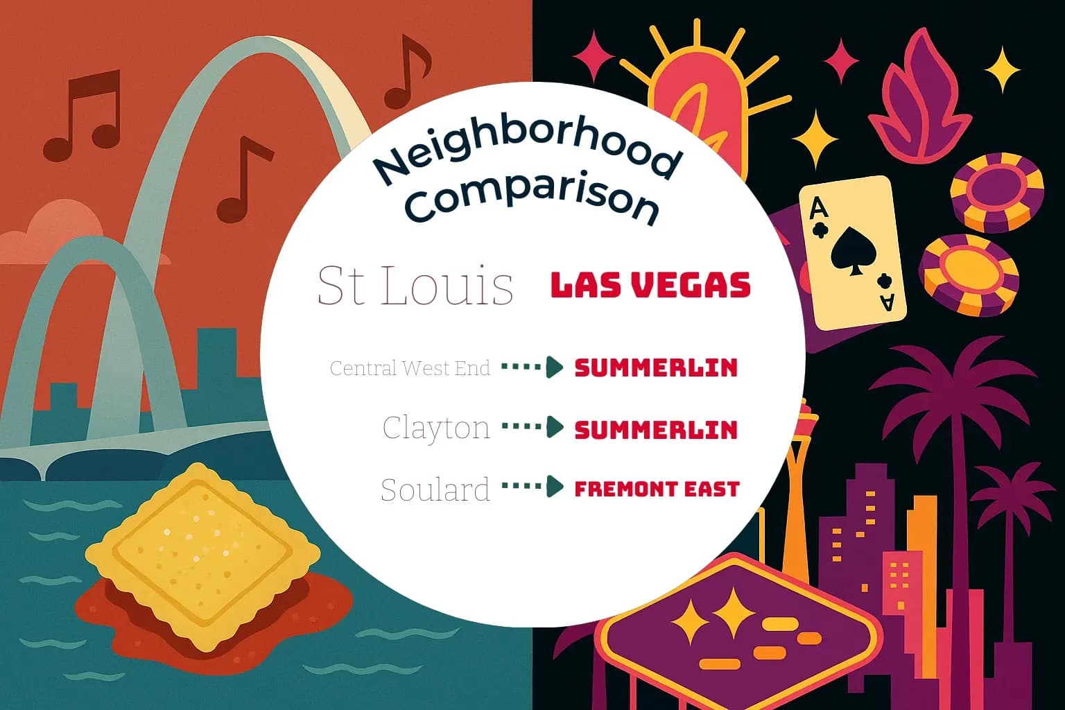 St. Louis vs Las Vegas Neighborhood Comparison