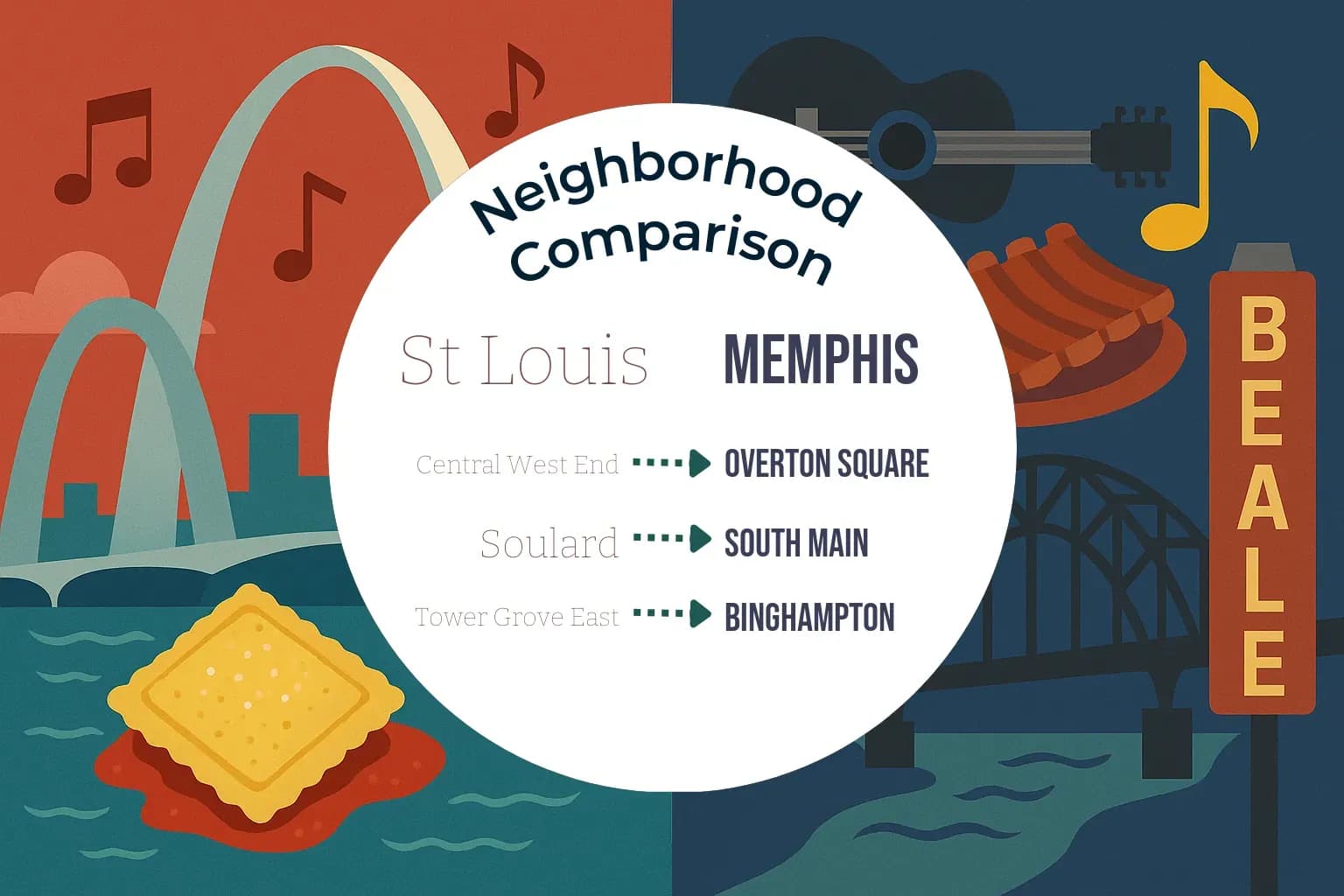 St. Louis vs Memphis Neighborhood Comparison
