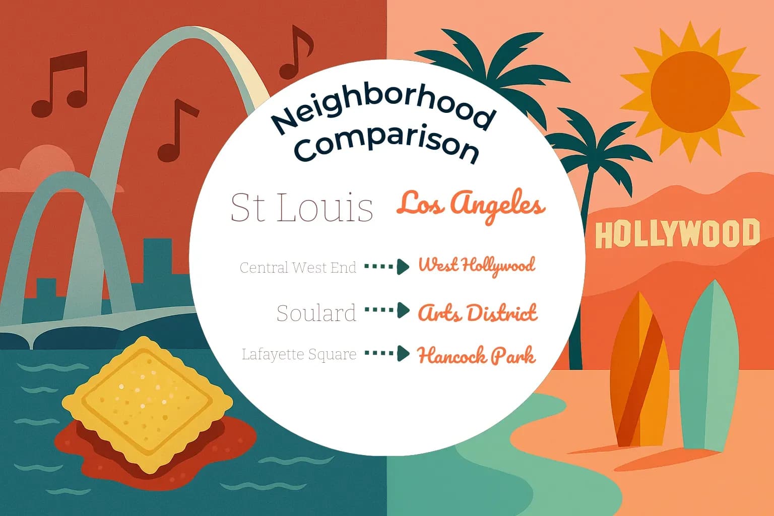 St. Louis vs Los Angeles Neighborhood Comparison