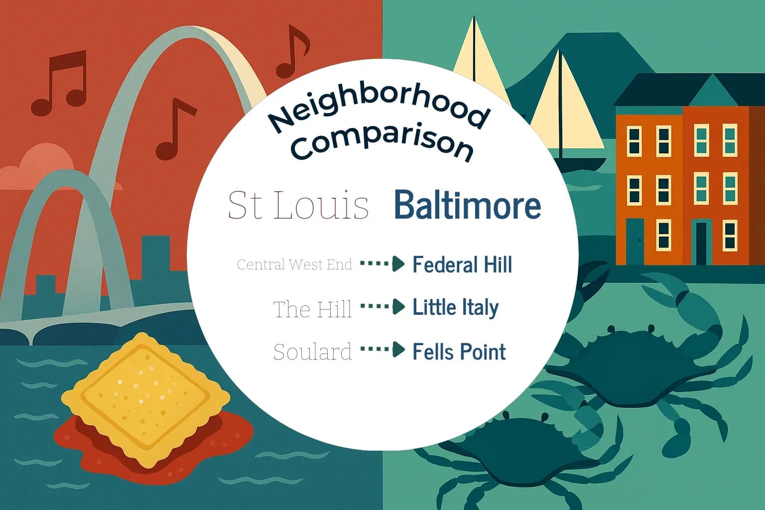 St. Louis vs Baltimore Neighborhood Comparison