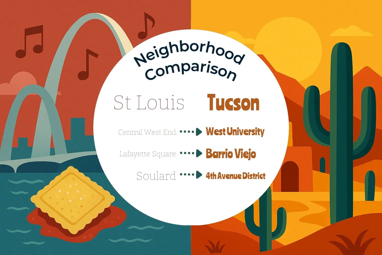 St. Louis vs Tucson Neighborhood Comparison
