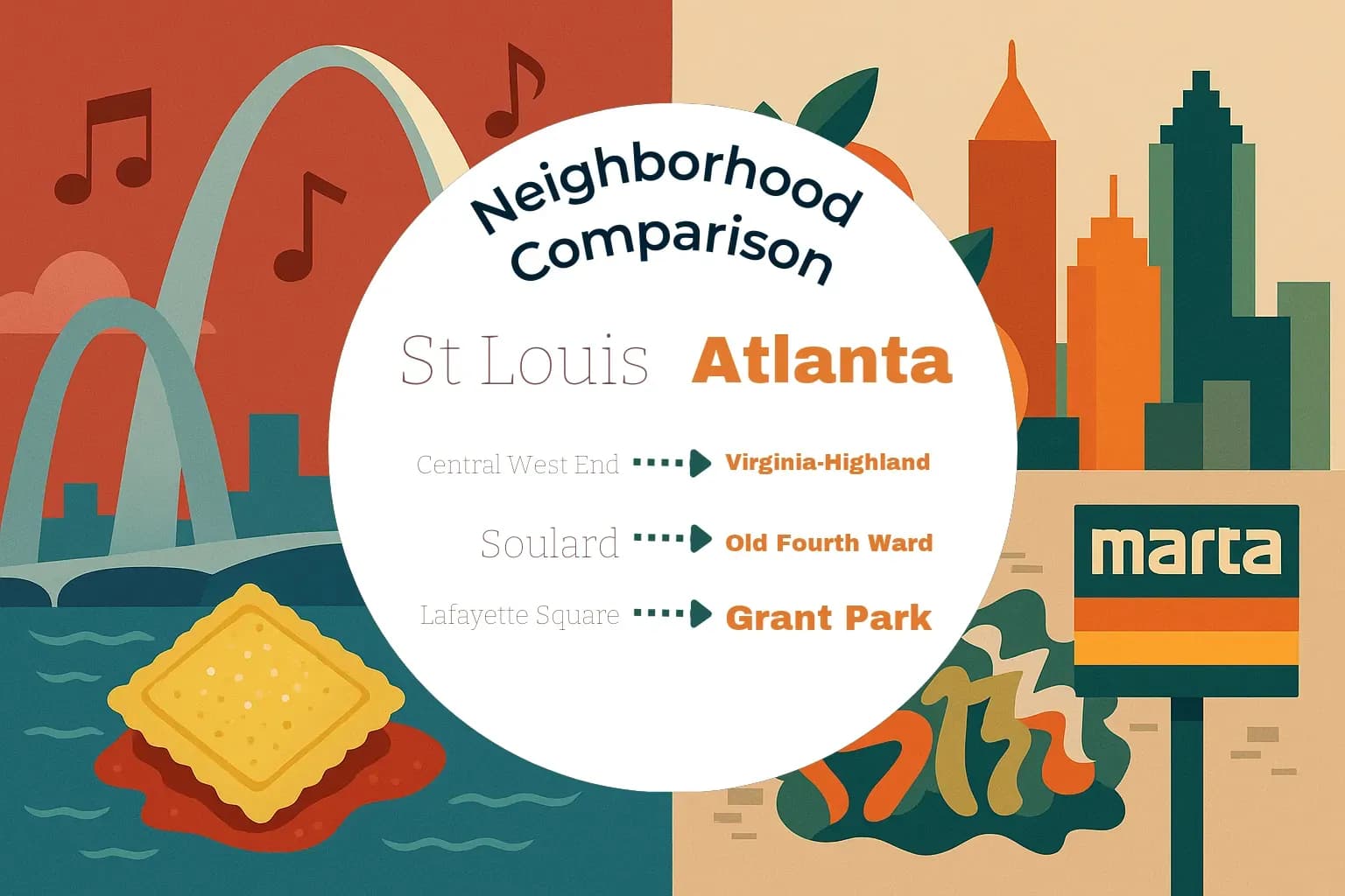 St. Louis vs Atlanta Neighborhood Comparison
