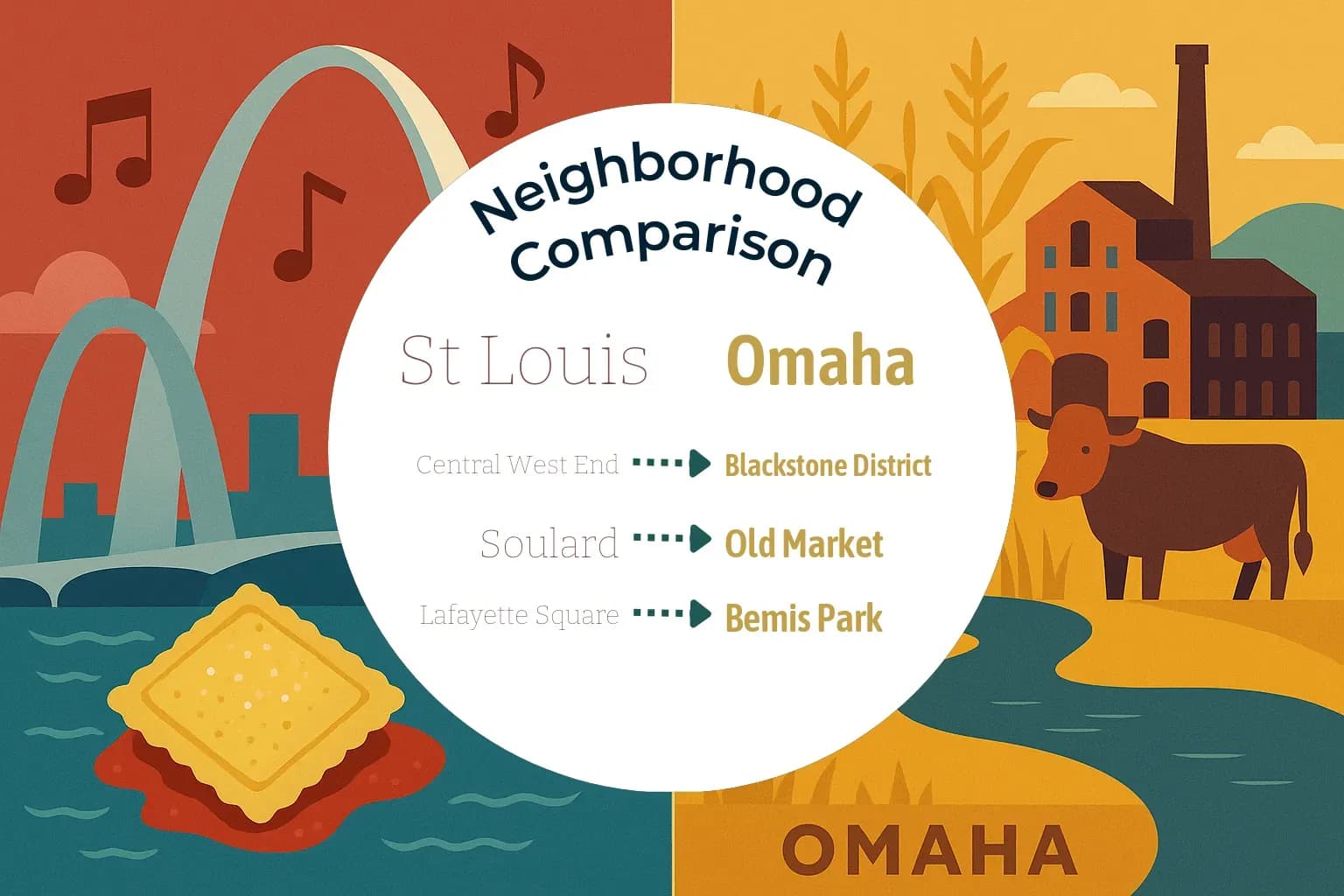 St. Louis vs Omaha Neighborhood Comparison