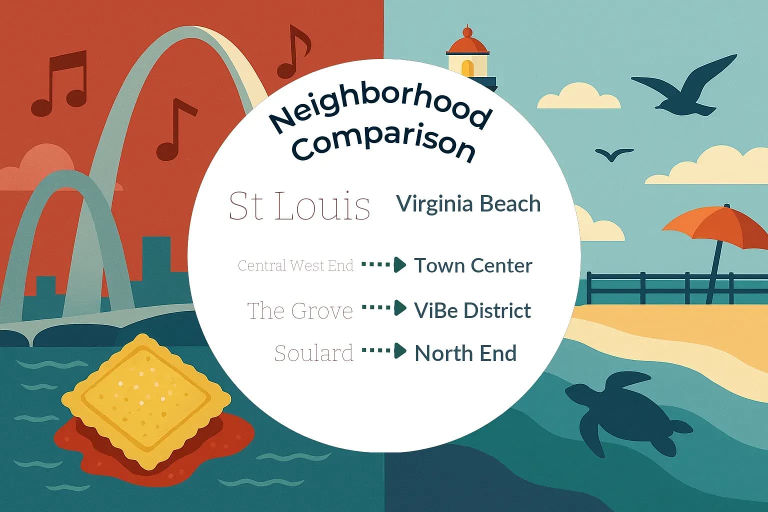 St. Louis vs Virginia Beach Neighborhood Comparison