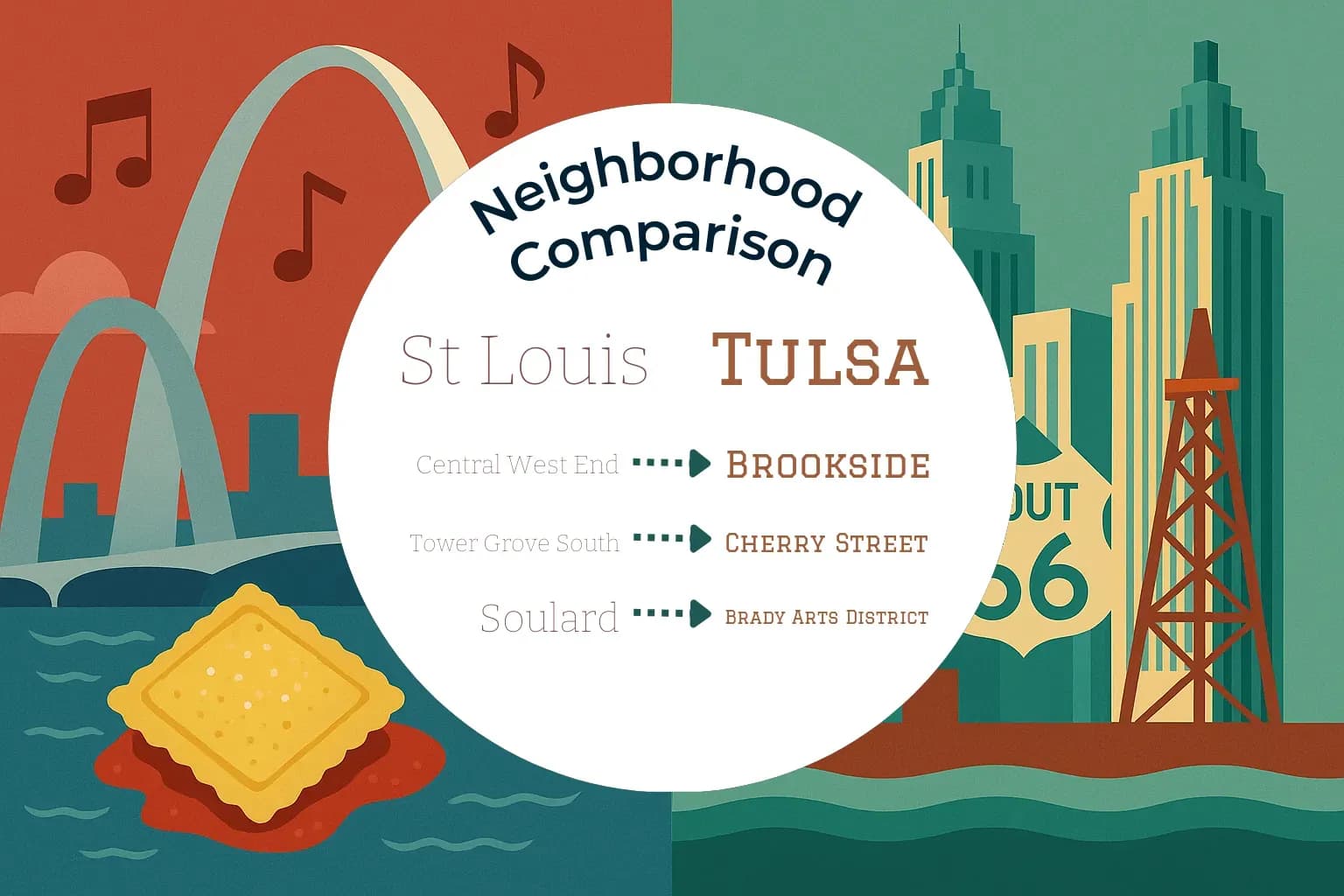St. Louis vs Tulsa Neighborhood Comparison