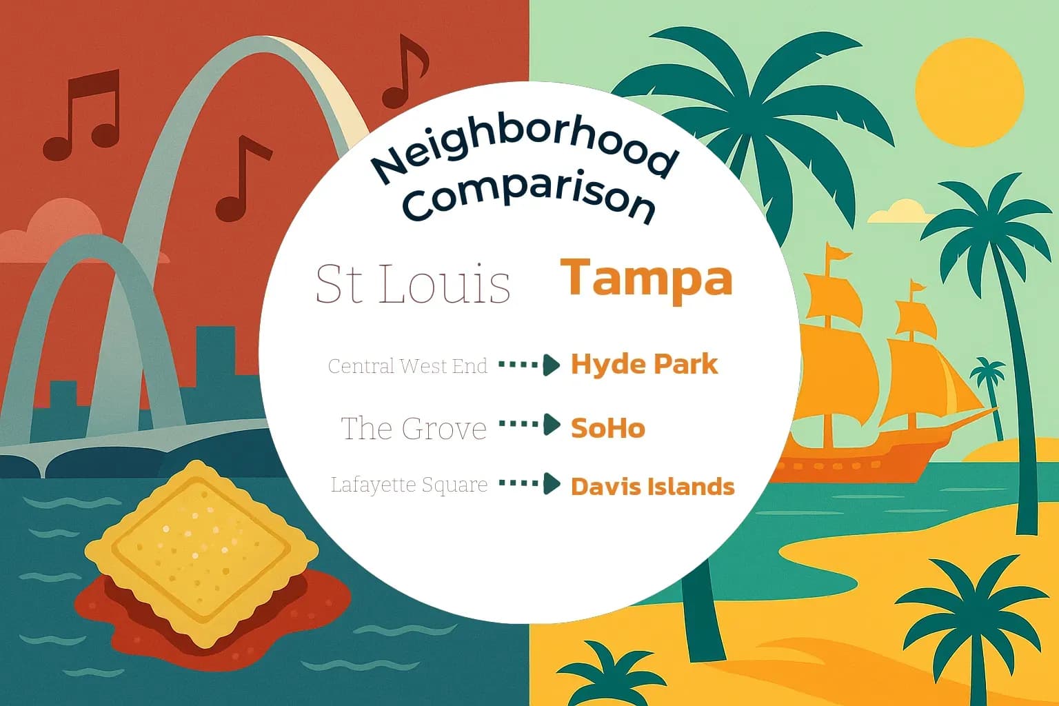 St. Louis vs Tampa Neighborhood Comparison