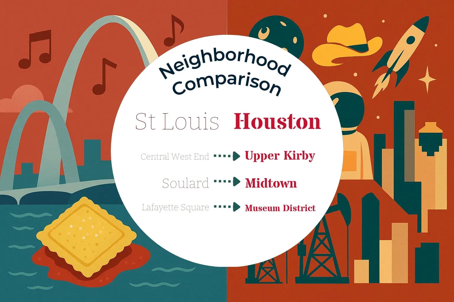St. Louis vs Houston Neighborhood Comparison