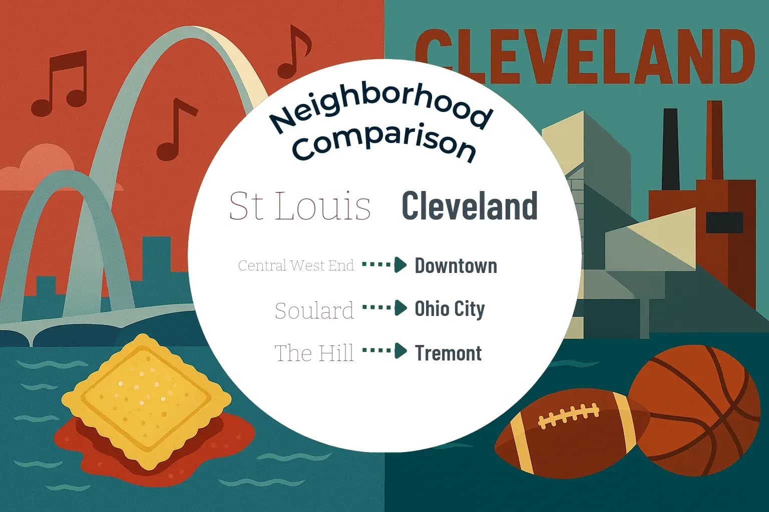 St. Louis vs Cleveland Neighborhood Comparison