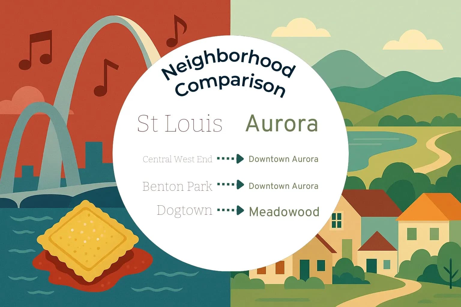 St. Louis vs Aurora Neighborhood Comparison