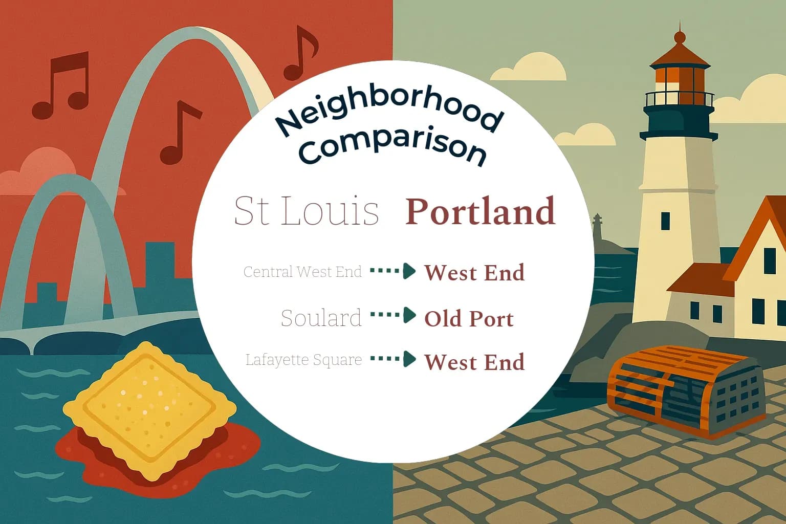 St. Louis vs Portland Neighborhood Comparison