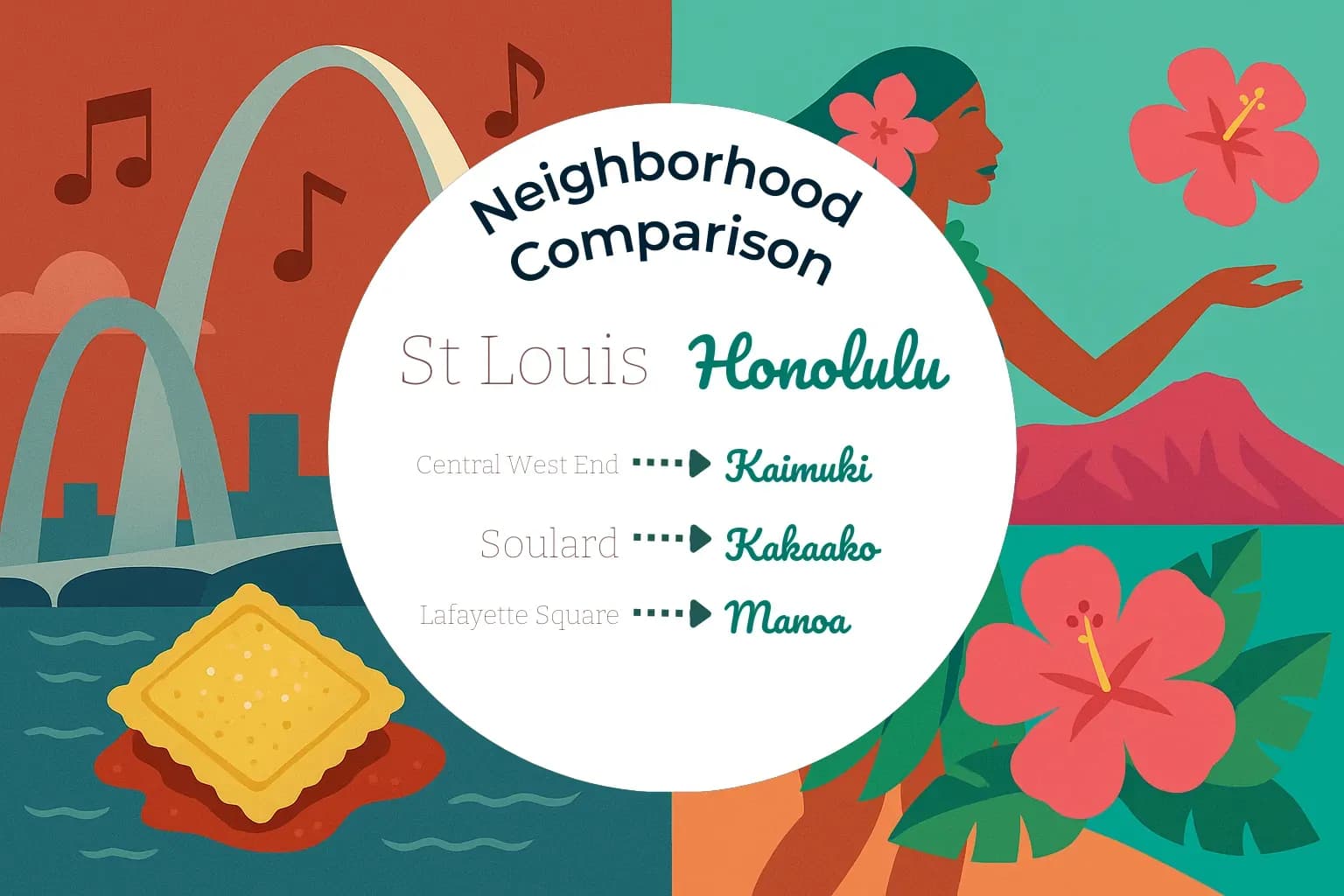 St. Louis vs Honolulu Neighborhood Comparison