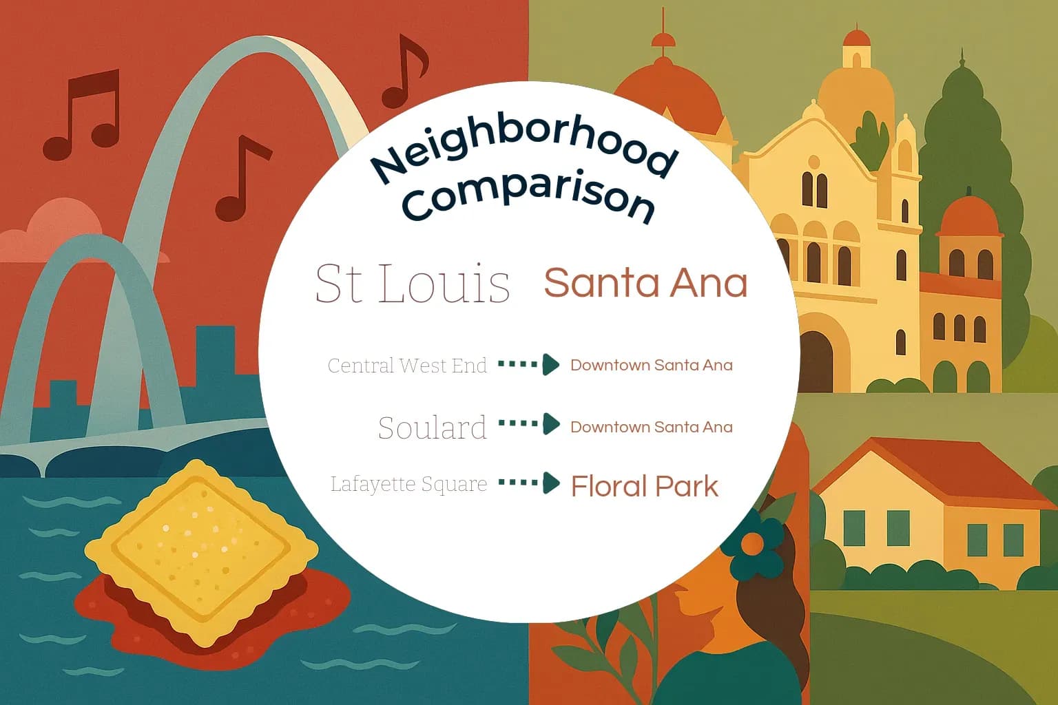 St. Louis vs Santa Ana Neighborhood Comparison