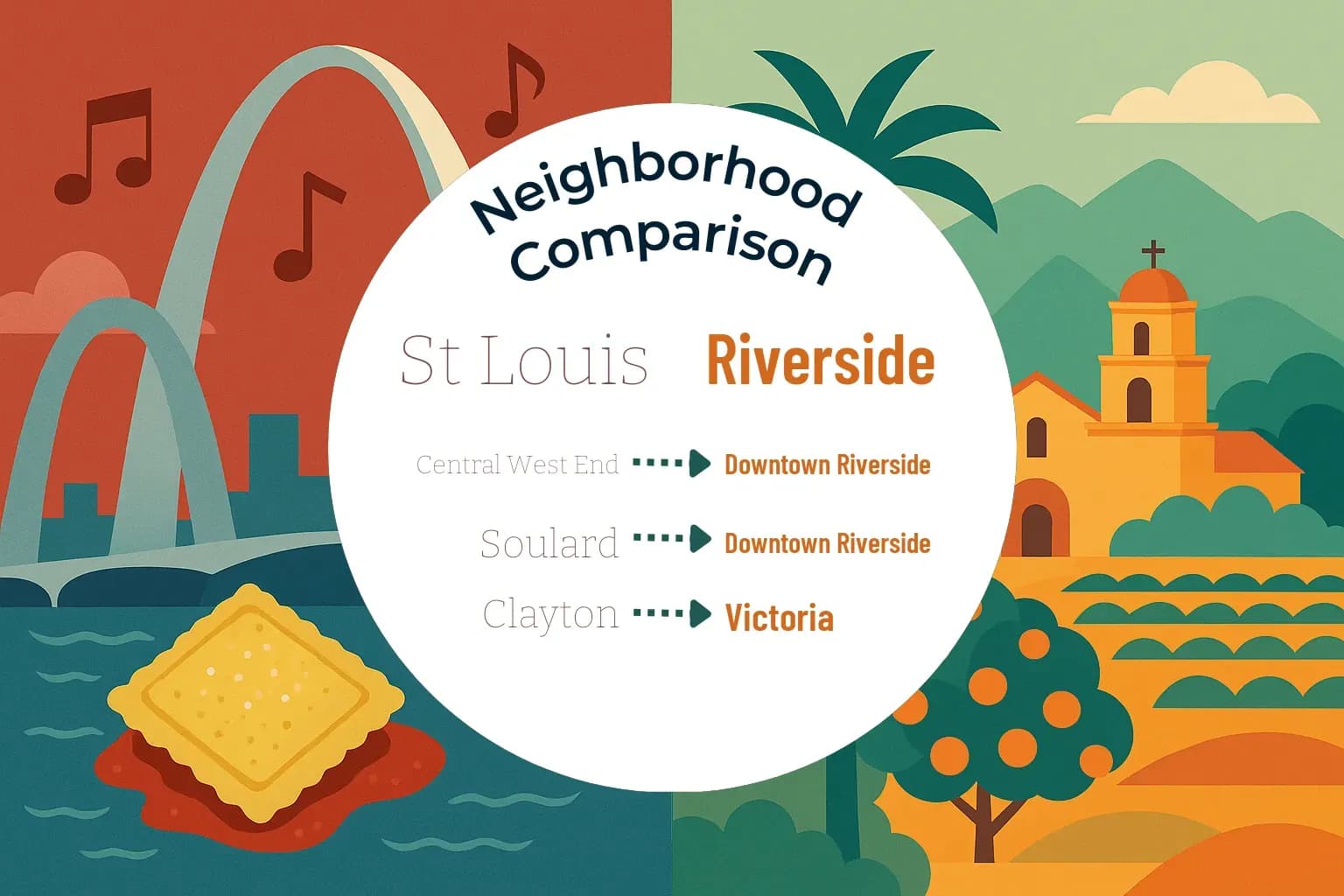 St. Louis vs Riverside Neighborhood Comparison