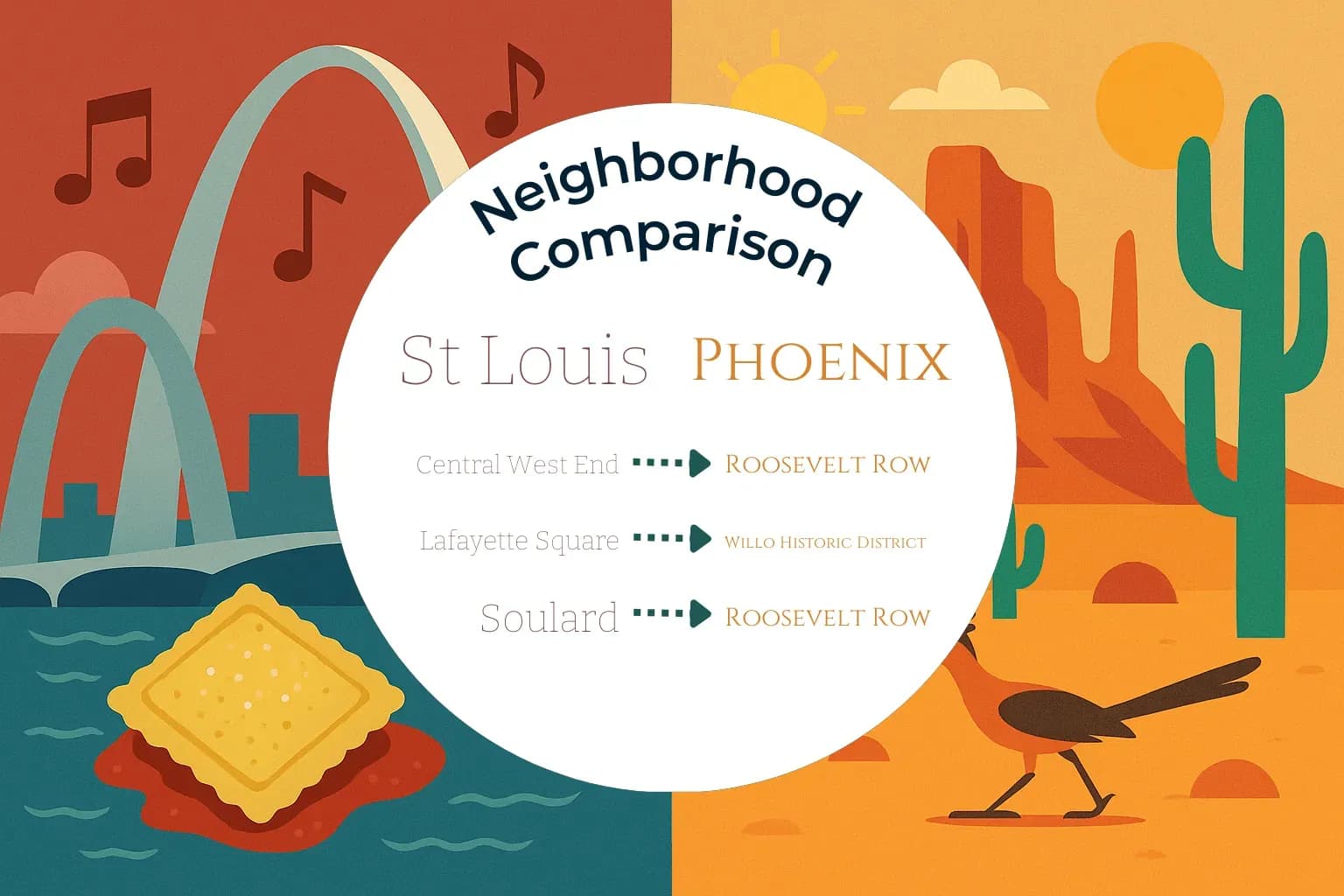 St. Louis vs Phoenix Neighborhood Comparison