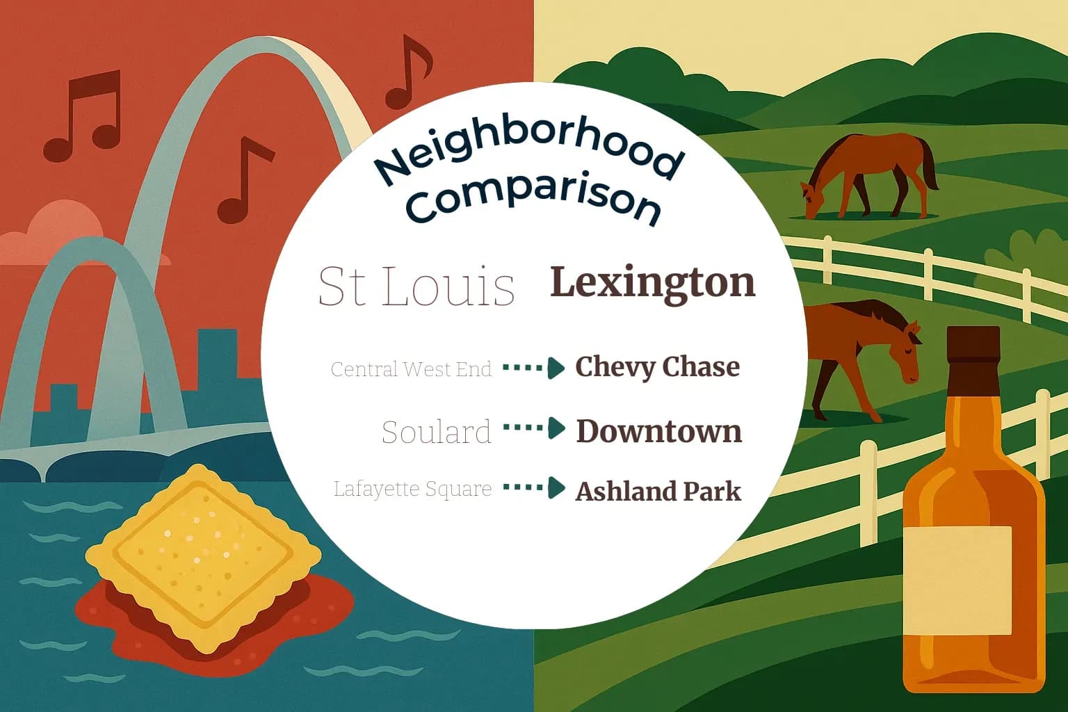 St. Louis vs Lexington Neighborhood Comparison