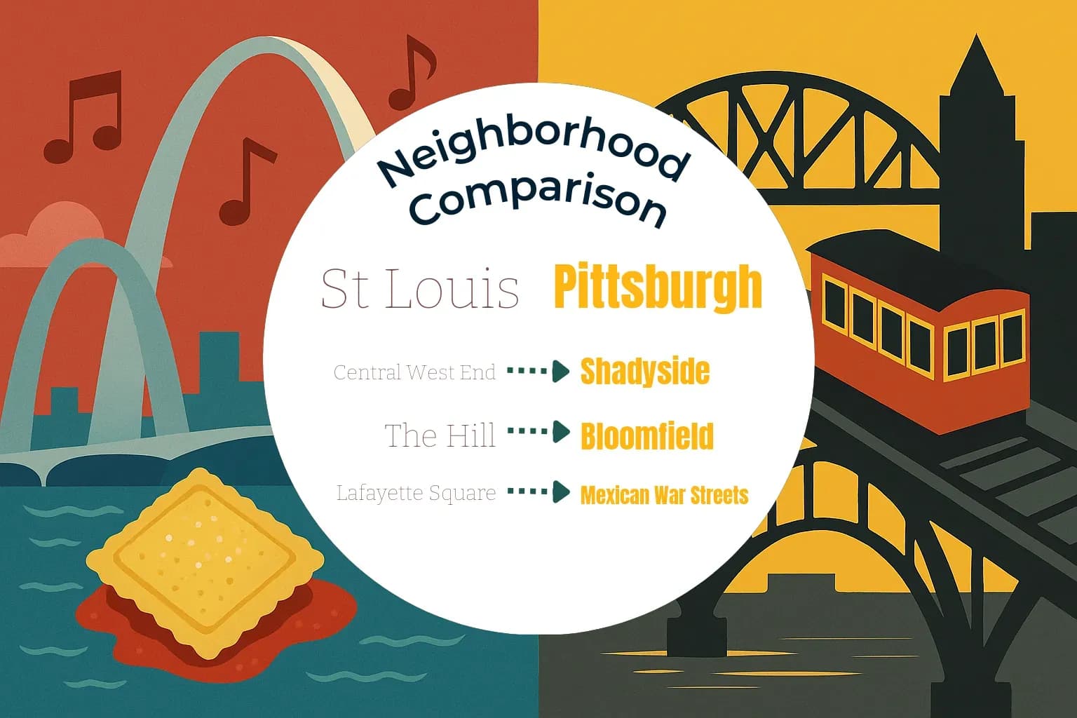St. Louis vs Pittsburgh Neighborhood Comparison