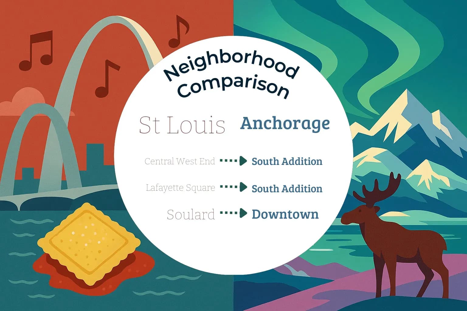 St. Louis vs Anchorage Neighborhood Comparison