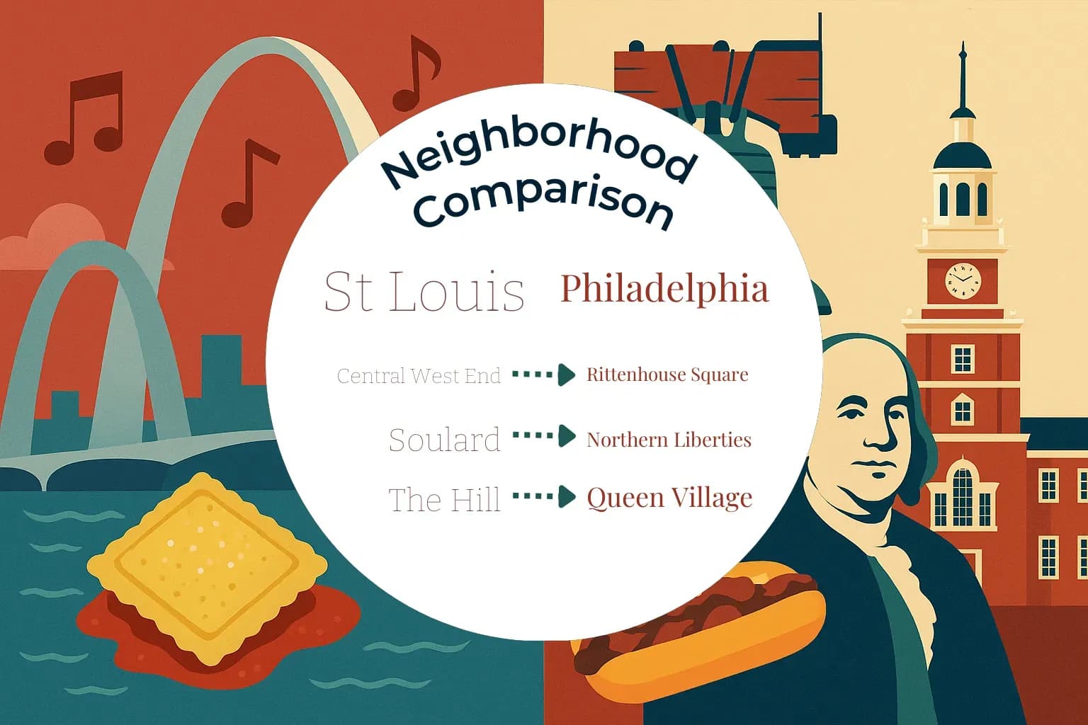 St. Louis vs Philadelphia Neighborhood Comparison