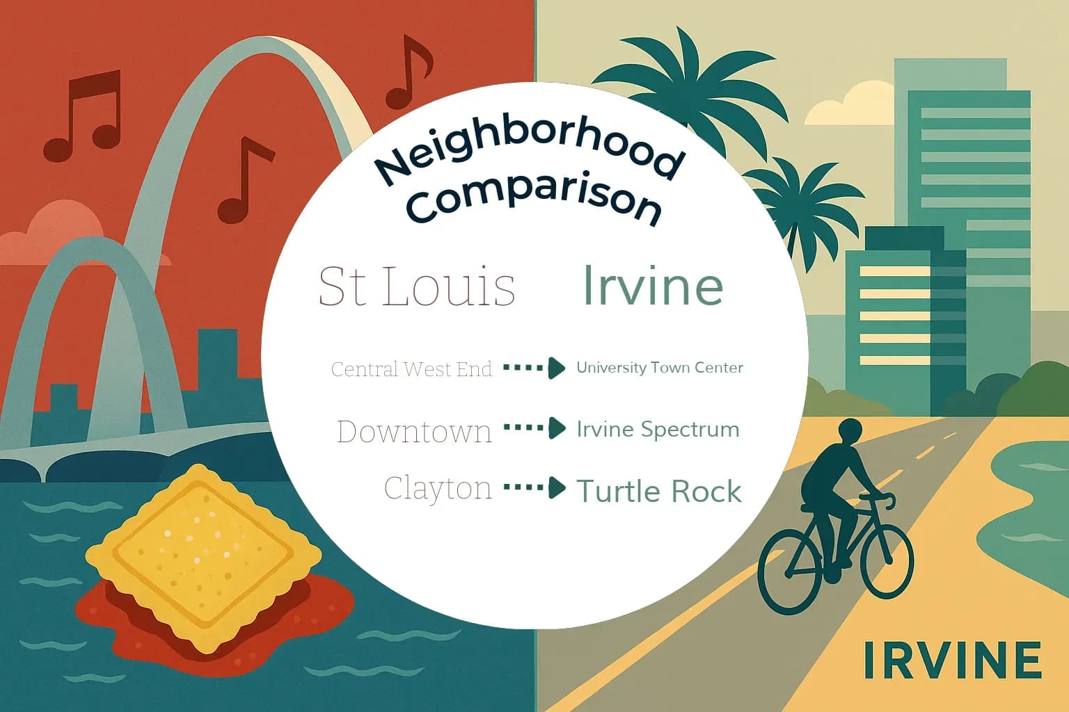 St. Louis vs Irvine Neighborhood Comparison