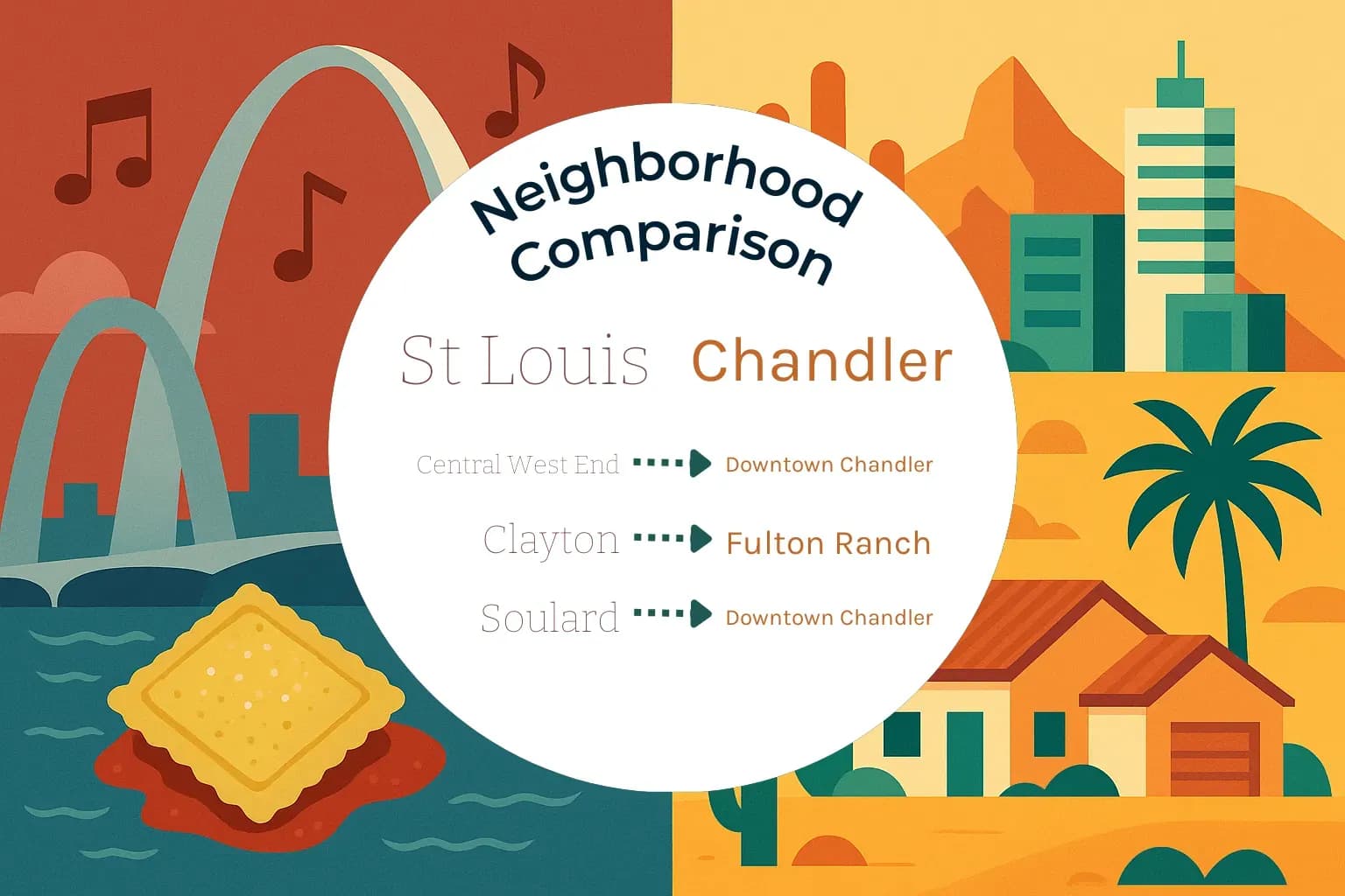 St. Louis vs Chandler Neighborhood Comparison