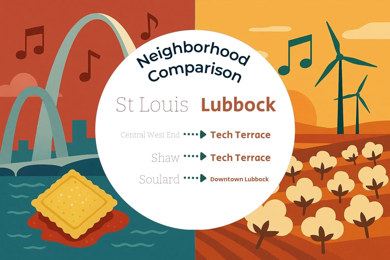 St. Louis vs Lubbock Neighborhood Comparison