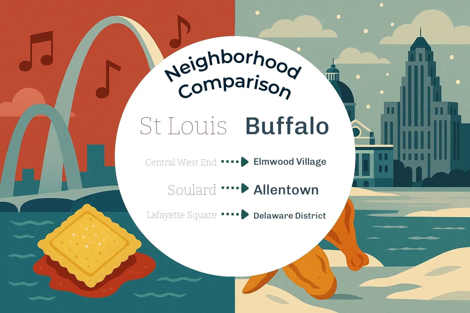 St. Louis vs Buffalo Neighborhood Comparison