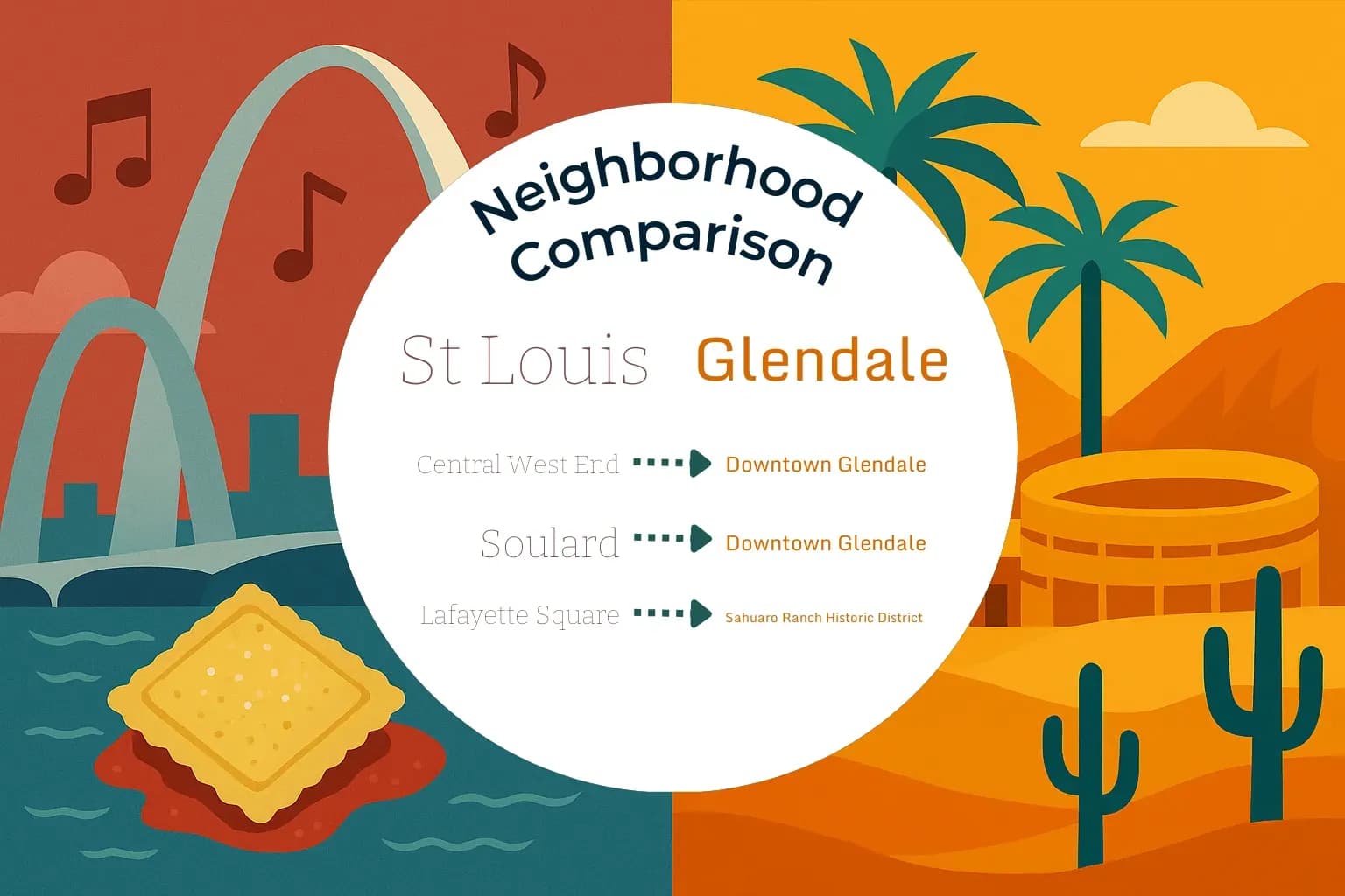 St. Louis vs Glendale Neighborhood Comparison