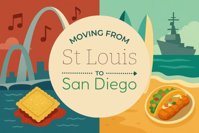 Moving from St. Louis to San Diego