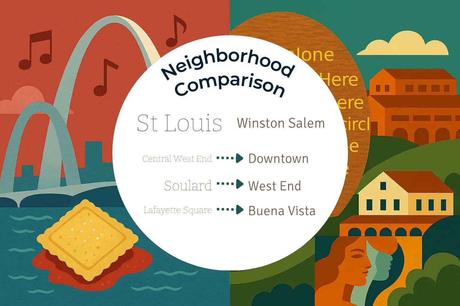 St. Louis vs Winston Salem Neighborhood Comparison
