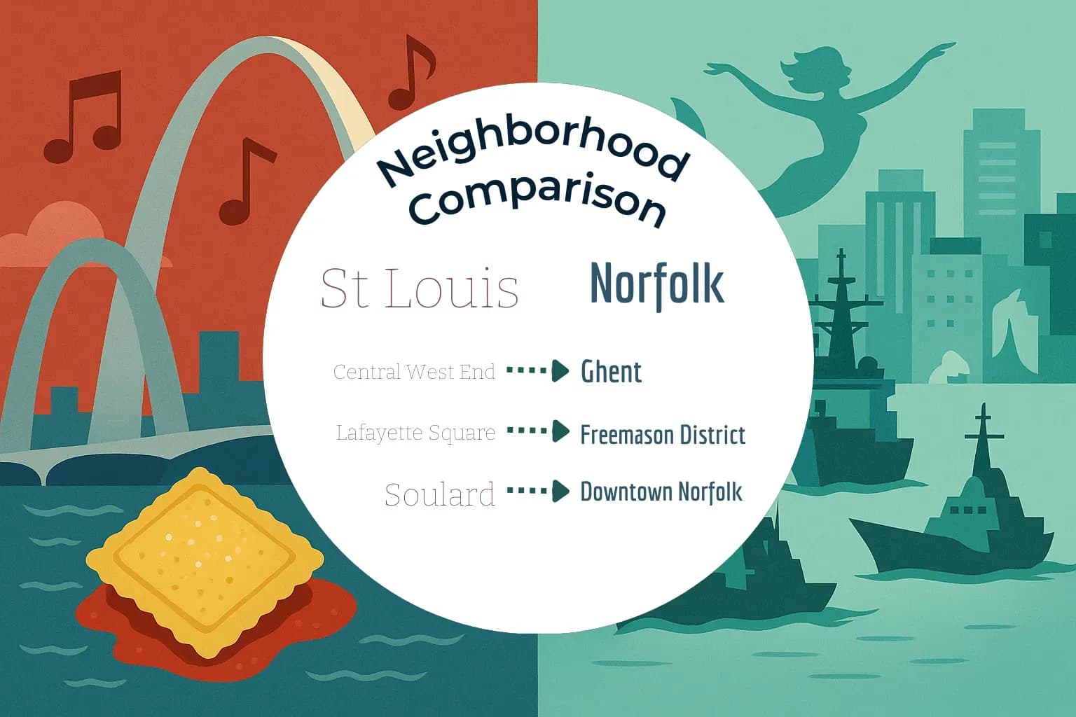 St. Louis vs Norfolk Neighborhood Comparison
