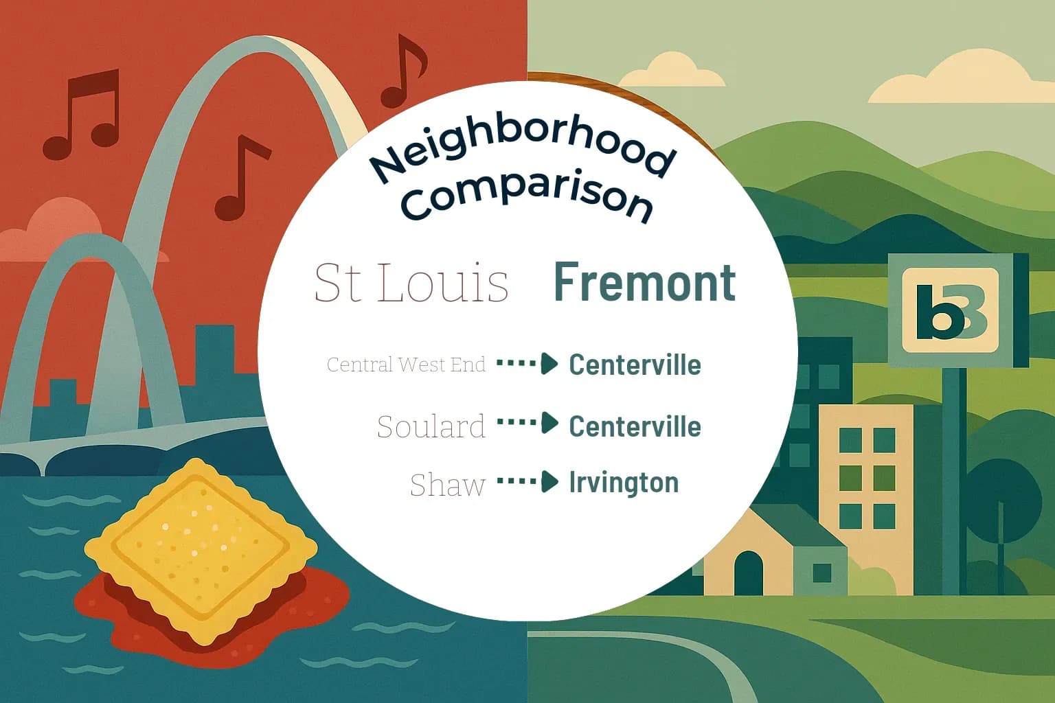 St. Louis vs Fremont Neighborhood Comparison